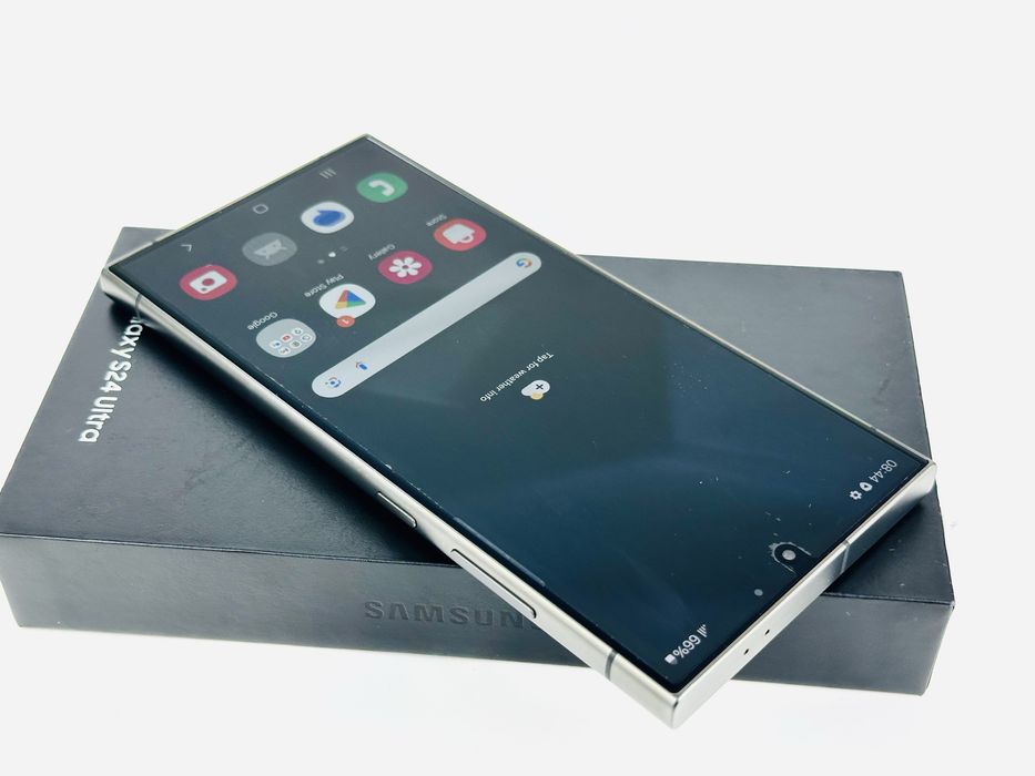 Samsung Galaxy S24 Ultra 5G 256GB 12RAM Black Перфектен! Гаранция!