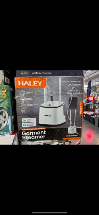 Мощный вертикальный отпариватель Haley HY-565