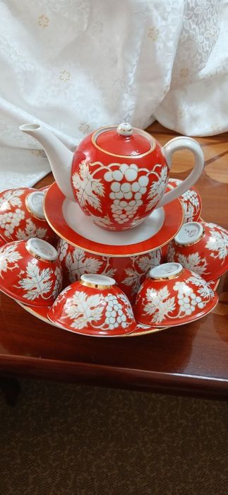 Сервиз чойнак пиела набор