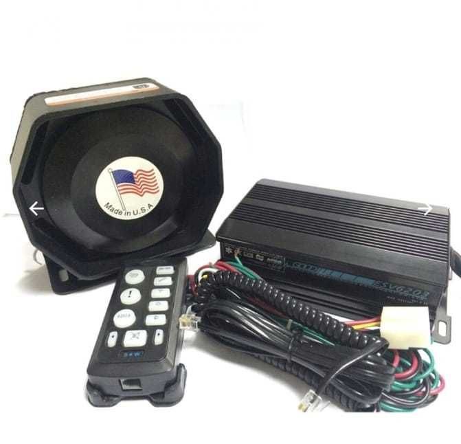 Sirena politie auto Americana 200W 9 Tonuri /Portavoce