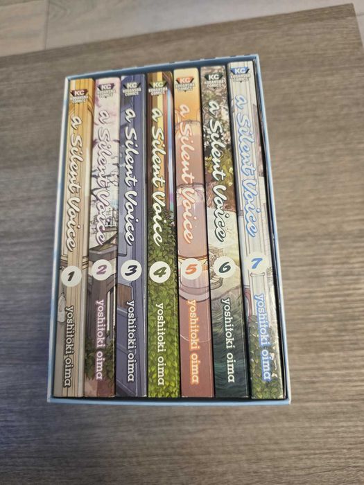 Colectie Manga completa 7 piese - "A silent voice"