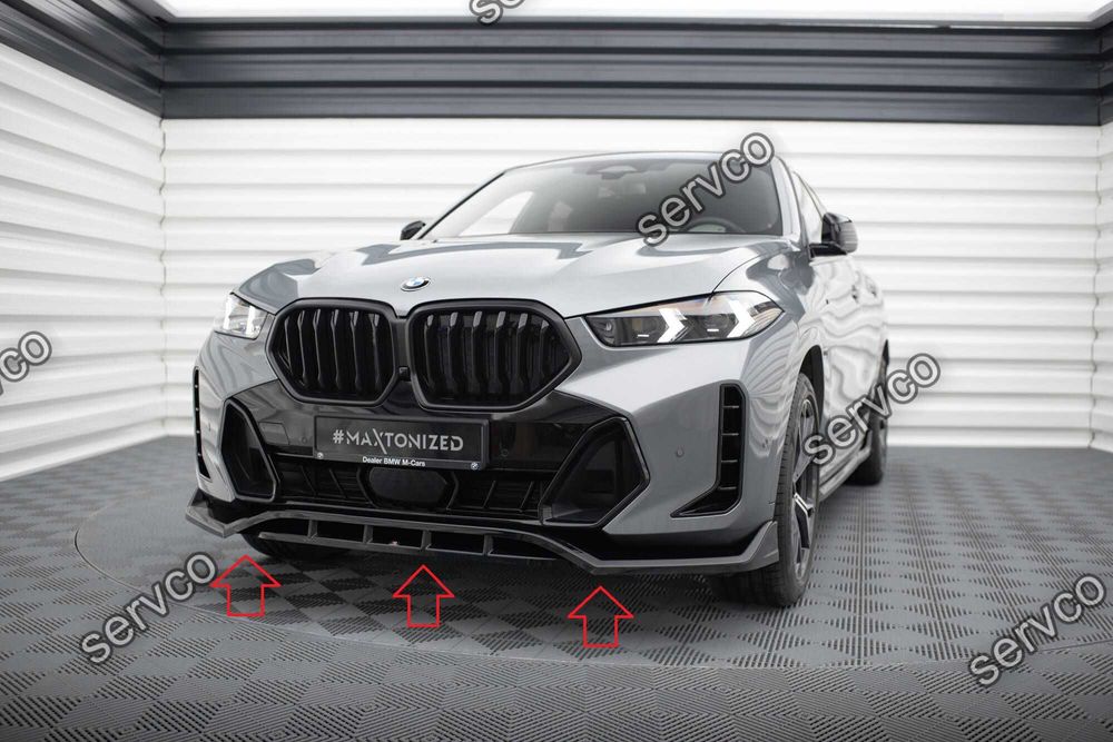 Pachet Splitter Prelungiri kit Bmw X6 G06 M-Pachet 2023- Maxton Design