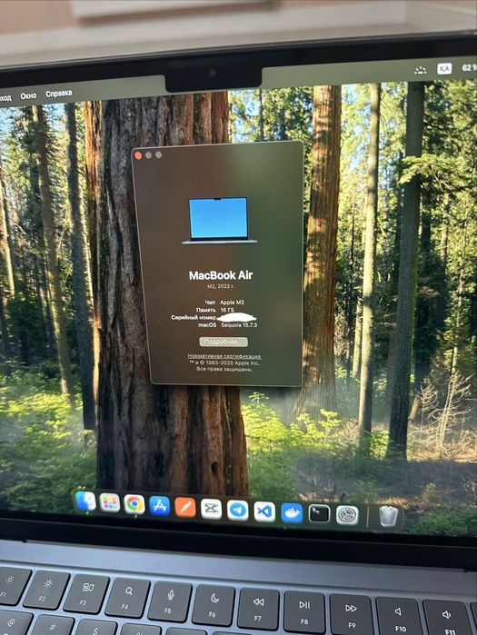 Macbook Air 13 m2 16/256 midnight