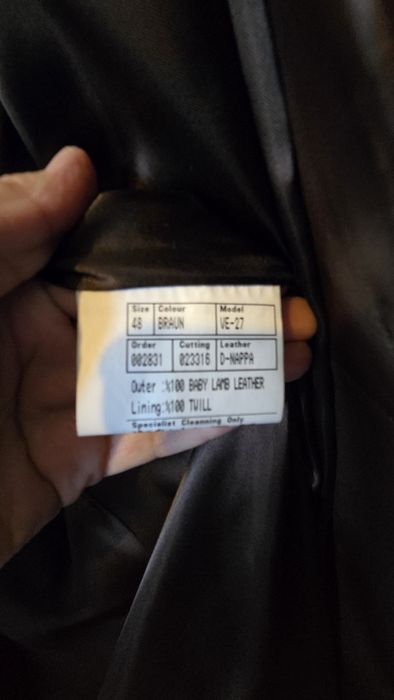 Кожаный  тренч  48 размера