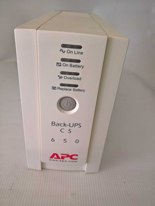 UPS APC Back UPS 650va-400W, гаранция, цената е с вкл. ДДС