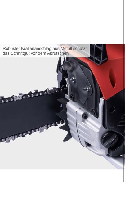 Бензинов верижен трион/Резачка за дърва- нов Scheppach PCS46 2.4 кс