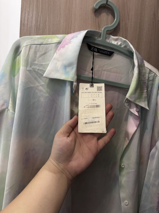 Zara цветная рубашка