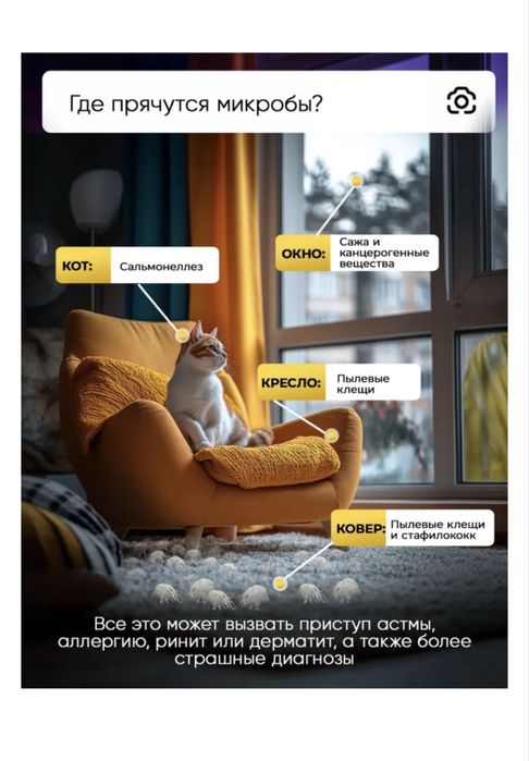 Пароочиститель новый