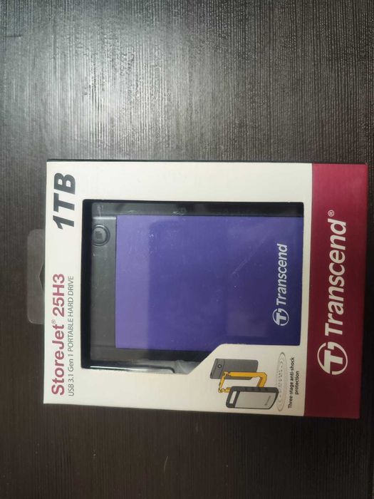 Внешний жесткий диск 1Tb Transcend