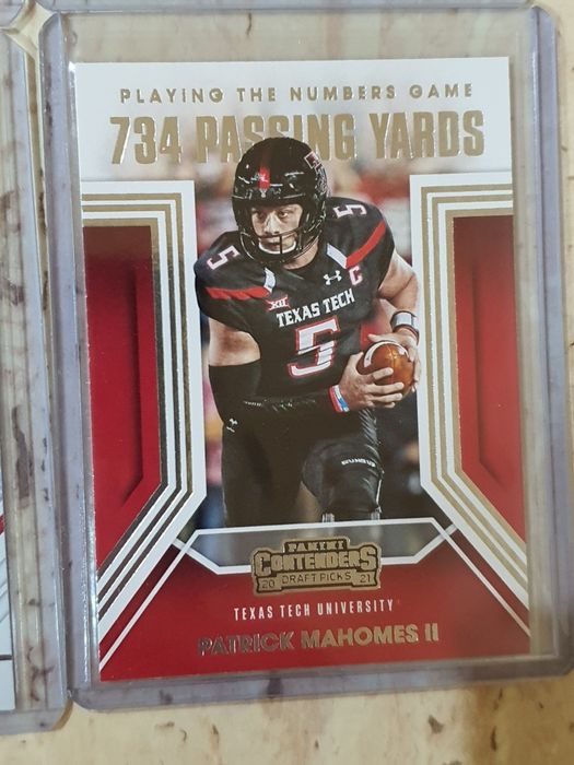 Cartonașe NFL Patrick Mahomes