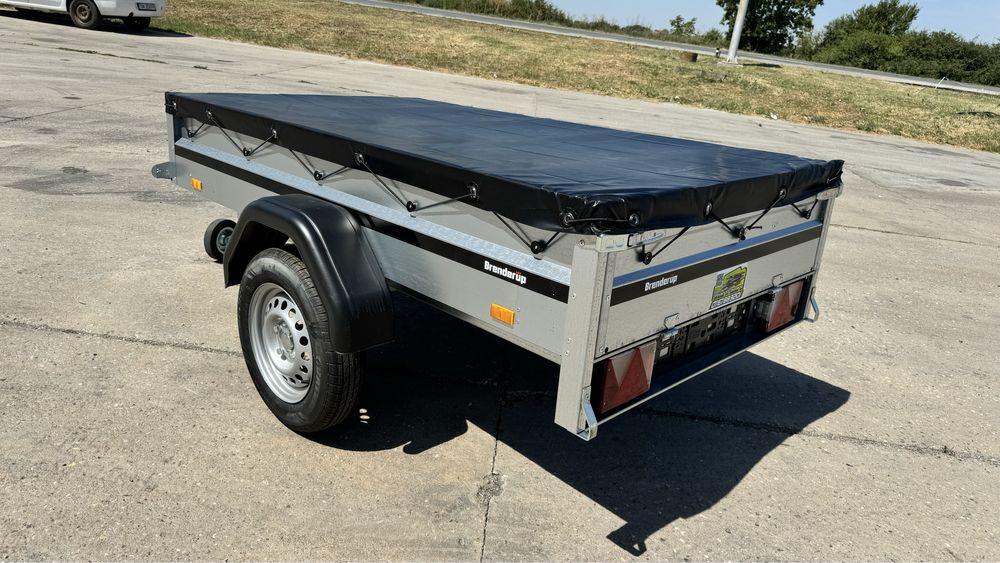 Remorca auto Brenderup 203x116x35cm 750kg cat B prelata gratis! Promo