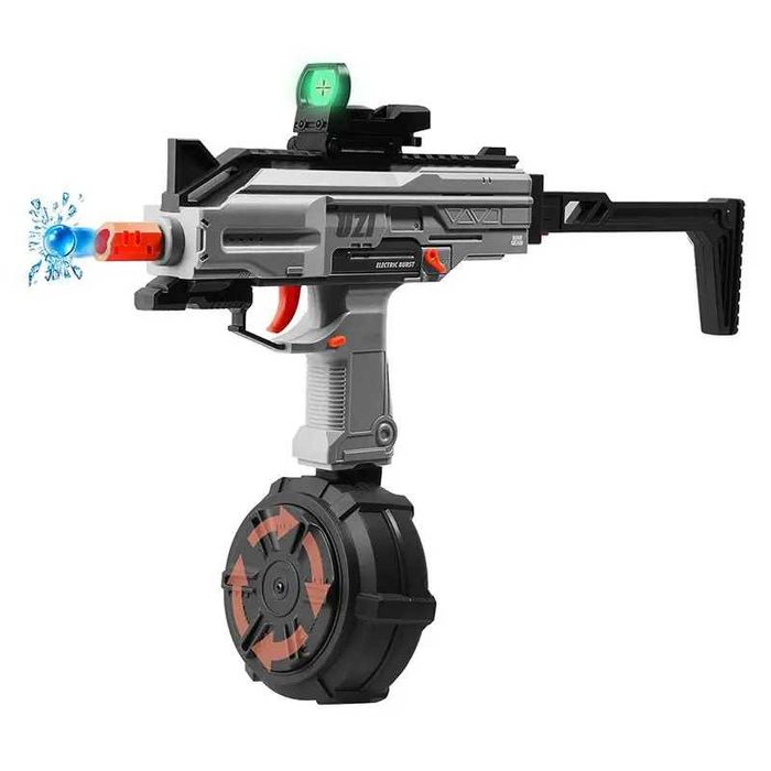 лектрическо UZI, Детска играчка, Пистолет с гел топчета, два пълнителя