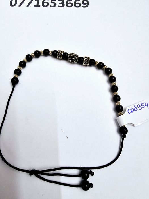 Vand bratara cu bilute din aur 14 k 1.2 g cod 354
