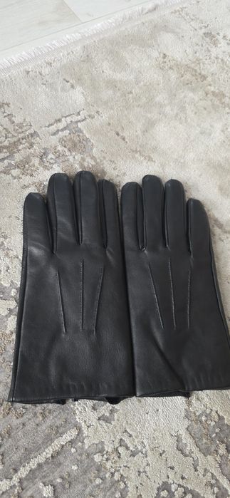 Мъжки ръкавици , естествена кожа L - XL