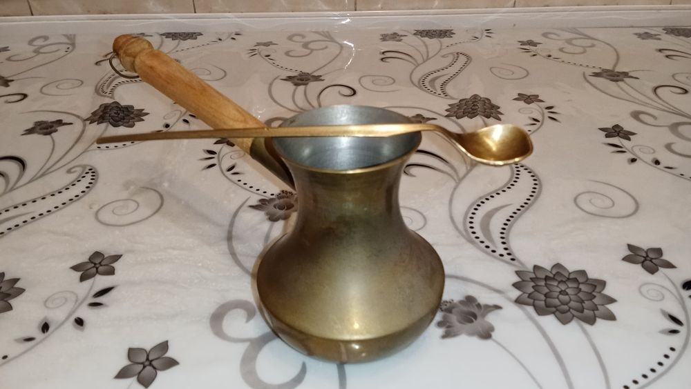 Турка для кофе латунная