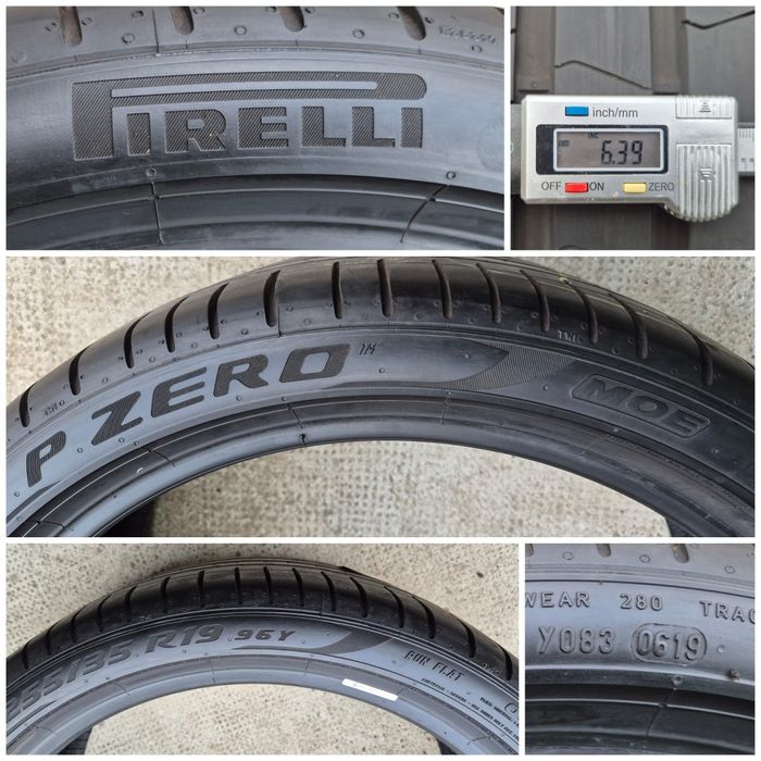 O bucată 255/35 R19 vară - una Pirelli
