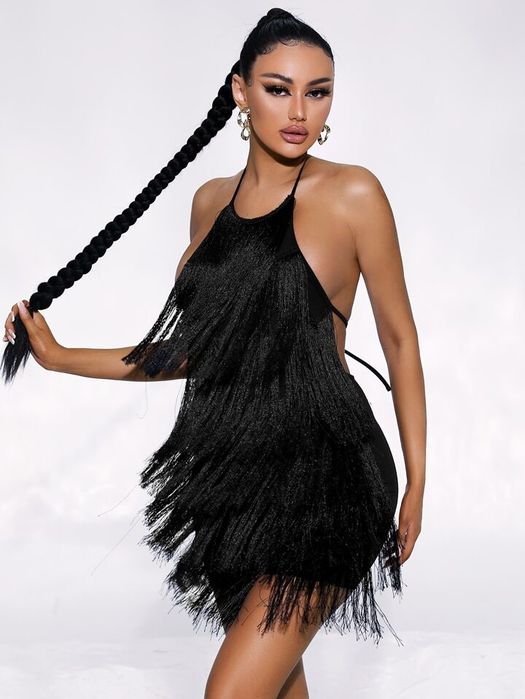 Дамски гащеризон с ресни