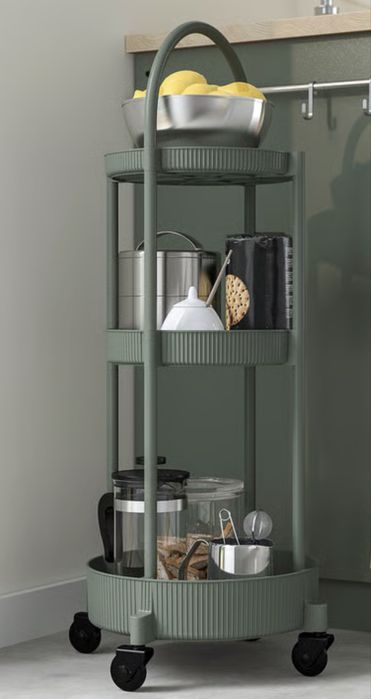 Carucior gri-verde 36x36 cm