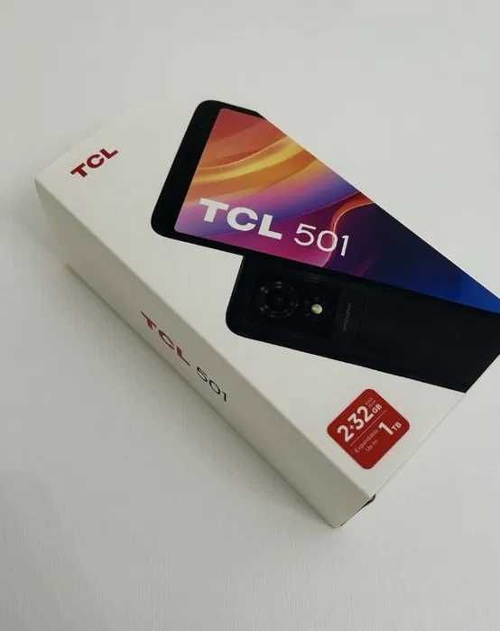 Telefon smart TCL 501 DualSim 4G, 32GB, Black.  Sigilat