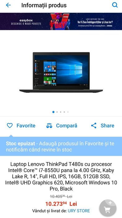 Lenovo Thinkpad Yoga 260 Amanet BKG