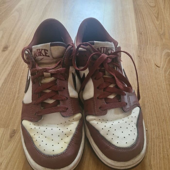 Nike dunk dark red men