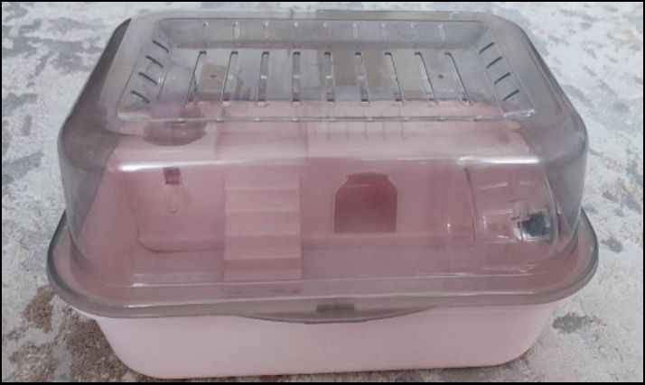 Клетка панорамная, домик для хомяка