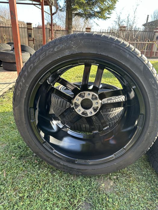 Roti/Jante Mercedes E class pe 18 in 2 latimi cu anvelope de iarna