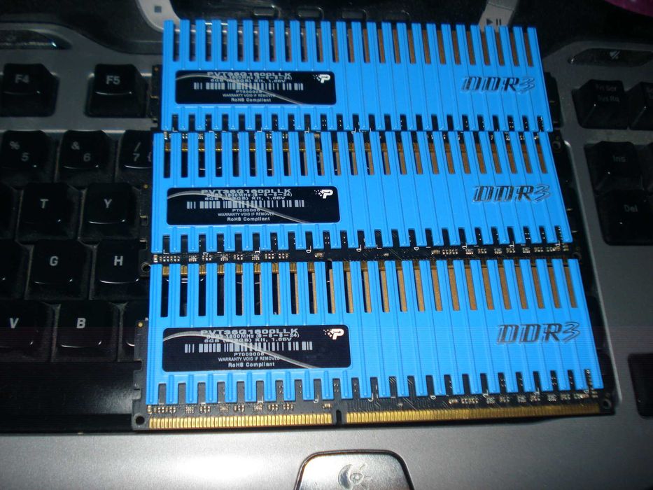 kit memorie ram ddr3 6gb 1600 mhz cl8 8-8-8-24 triple channel kit 1366