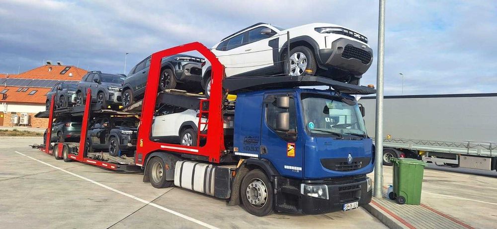 Renault Premium 430DXI + Lohr Eurolohr 8-9 Transportor auto