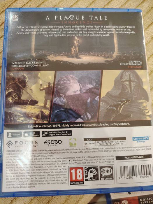 A Plaque Tale PS5