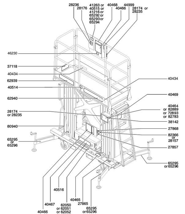 Подьемник Genie DPL  S-25