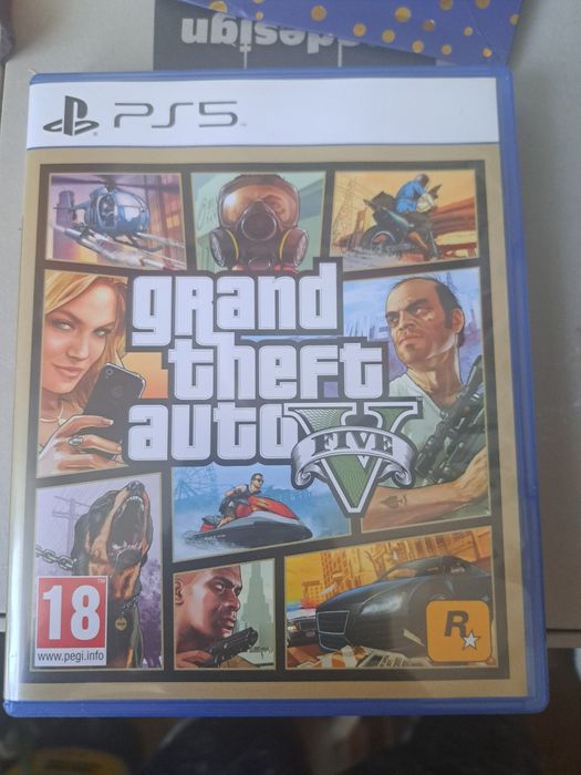 PS5 cu cutie + GTA V + Farming Simulator 25”