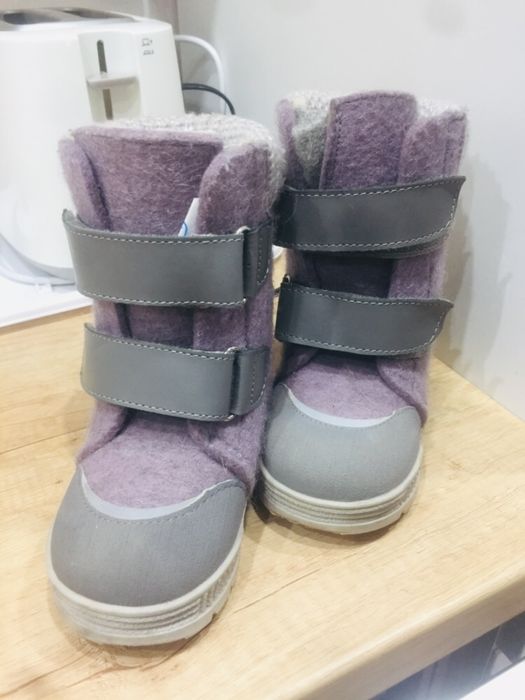 Зимние сапожки для девочек размер 24