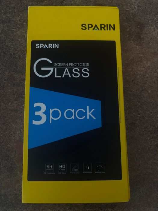 3 pack glass phone protector