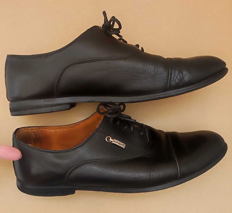 Кожаные ботинки унисекс