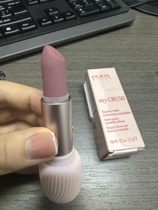 Pupa my CRUSH помада 010 хододный нюд
