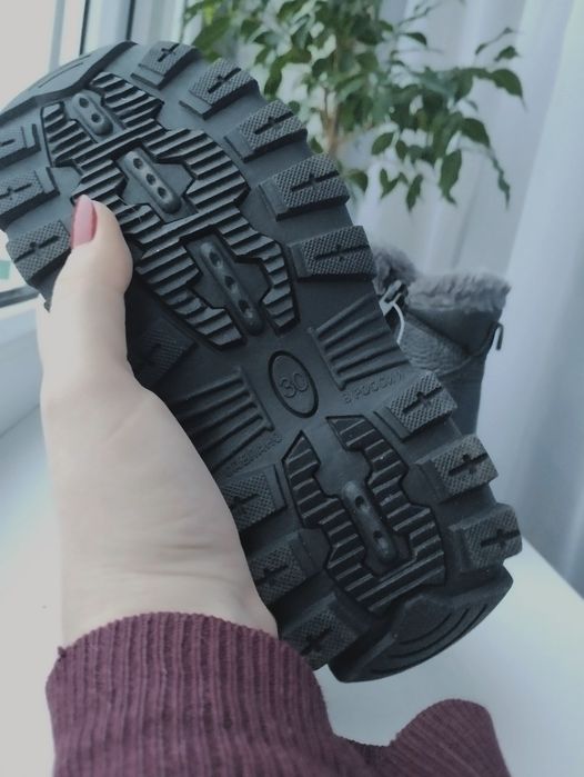 Детские ботинки тёплые