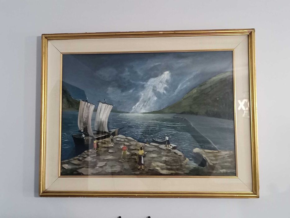 Картина маслени бои върху платно