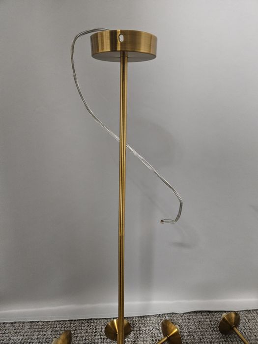 2 lampi suspendate glam Fiore de la Domicilio,gold with dark grey,noi