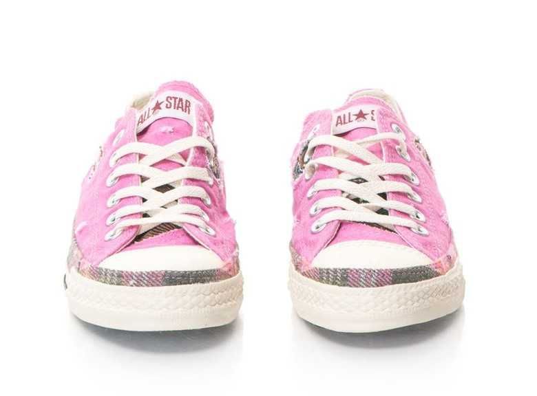 %ПРОМО% CONVERSE ALL STAR № 37½ – Дамски цветни кецове "PALE PINK" нов