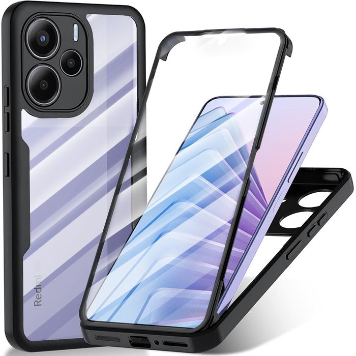 Xiaomi Redmi Note 14 / 14 Pro / 14 Pro+ / FLEXI 360° Кейс с протектор