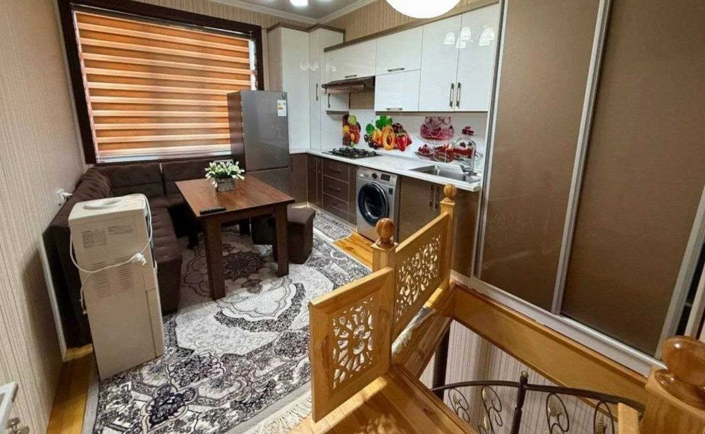 3 хоналик (3+2) квартира дуплекс 1 кават кирпичный дом, исмоил гулрух