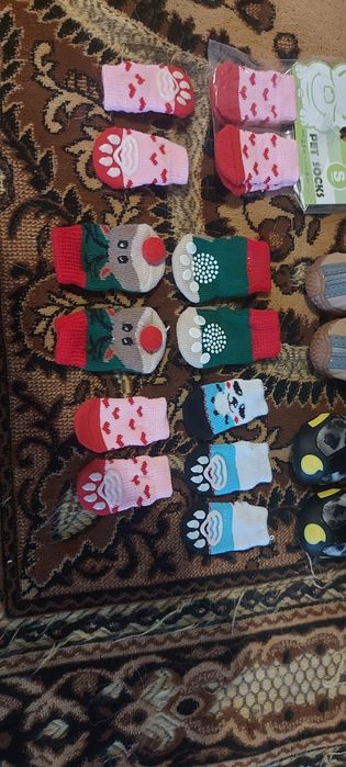 Для щенков кросовочки, носочки.