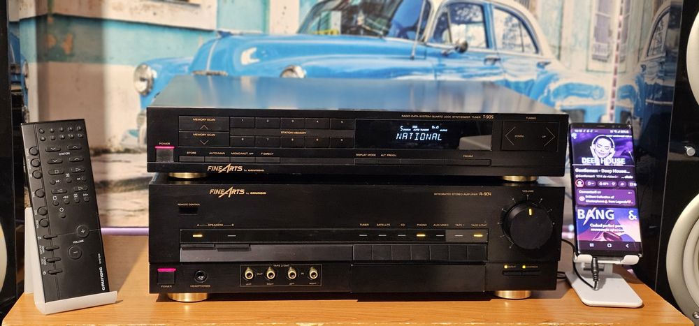 Grundig Fine Arts A 904 amplificator statie sau T 905 tuner radio RDS