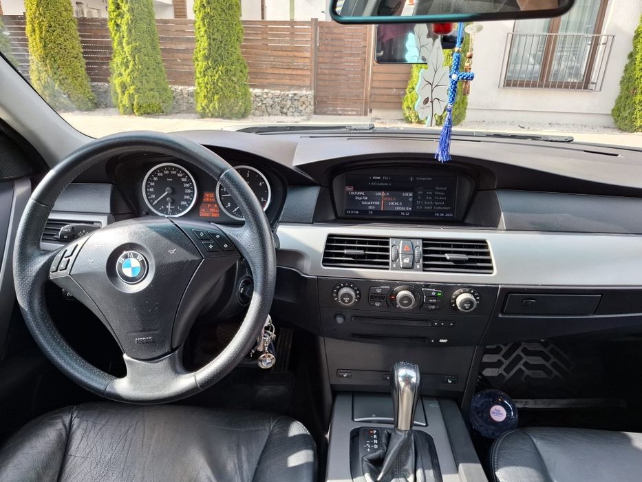BMW E61 525d 2.5 diesel AUTOMAT – xenon, perne aer noi, jante orginale