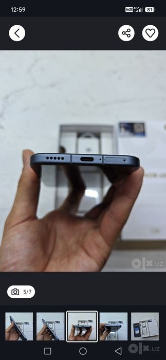 Honor 600 Lite blek