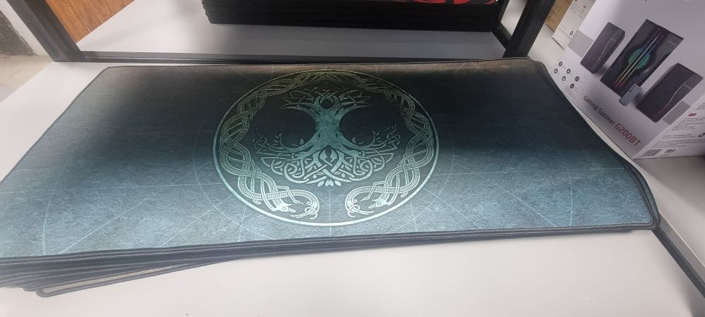 Игровой компьютерный коврик Nillmax, для мыши и клавиатуры, 90 * 40 см