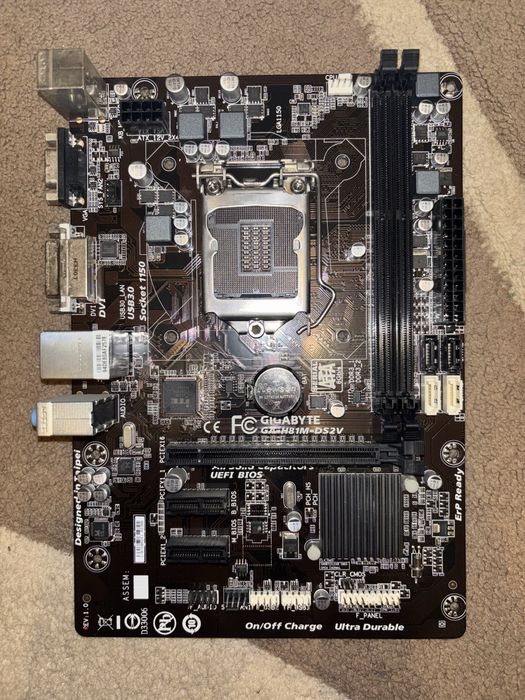 Placa de baza Gigabite GA-H81M DS2D