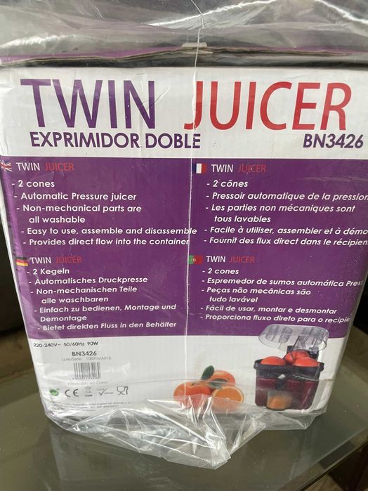 twin juicer storcator fruce automat- NOU- SIGILAT