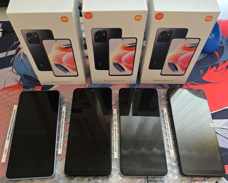 Xiaomi Redmi Note 12 отлични дисплеи, отключени
